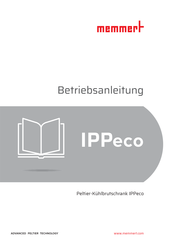 Memmert IPP110eco Betriebsanleitung