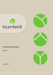 Blumfeldt Pantheon RemoteShade Bedienungsanleitung