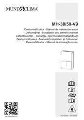 mundoclima MH-30-V9 Benutzer- Oder Installationshandbuch