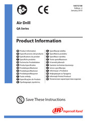 Ingersoll-Rand QA12 Technische Produktdaten