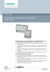 Siemens N 262D31 Technische Produktinformation