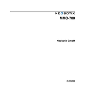 neobotix MMO-700 Bedienungsanleitung