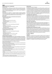orliman MANUTEC MF-I52 Gebrauchs- Und Pflegeanleitung