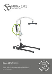 human care Diana II MLA 90555 Servicehandbuch