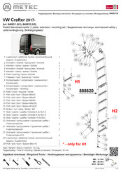 Metec 840831 Montageanleitung