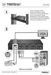 TRENDnet TK-401R Anleitung Zur Schnellinstallation