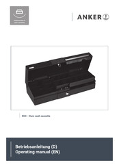 Anker ECC Euro cash cassette Betriebsanleitung