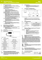 Goobay 38530 Betriebsanleitung