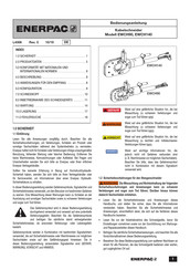 Enerpac EWCH140 Bedienungsanleitung