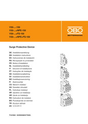 OBO Bettermann V50 150-Serie Installationsanleitung