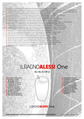 ILBAGNOALESSI One Installationsanleitung