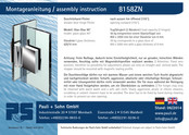 Pauli + Sohn Glas-Glas 90 Montageanleitung