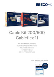 EBECO Cable Kit 500' Cableflex 11 Montageanleitung