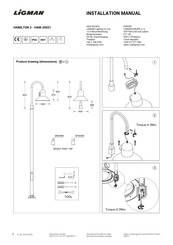 Ligman HAMILTON 3 Installationsanleitung