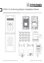 Interlogix ATS111x-N Installationsanleitung