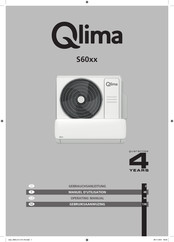 Qlima S60-Serie Gebrauchsanleitung