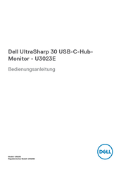 Dell U3023Et Bedienungsanleitung