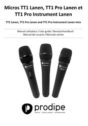 Prodipe TT1 Lanen Benutzerhandbuch
