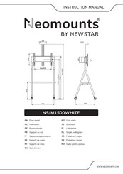 Newstar Neomounts NS-M1500WHITE Bedienungsanleitung