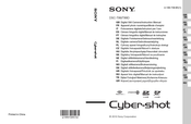 Sony Cyber-shot dsc-t99D Gebrauchsanleitung