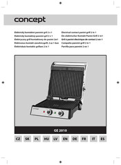 Concept GE 2010 Bedienungsanleitung