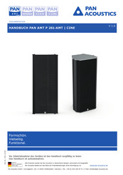 Pan Acoustics AMT P 261-AMT Handbuch