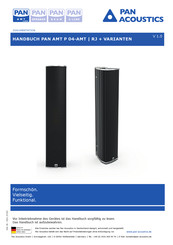 Pan Acoustics P 04-AMT RJ Handbuch