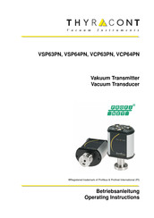 thyracont VSP63PN Betriebsanleitung