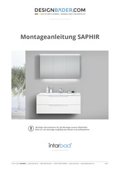 Intarbad SAPHIR Montageanleitung
