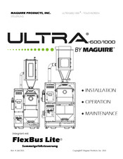 MAGUIRE ULTRA-600 Bedienungsanleitung