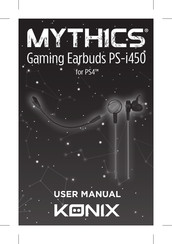 Konix Mythics PS-i450 Bedienungsanleitung