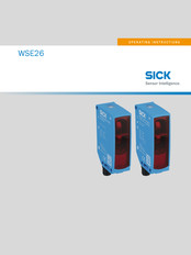 SICK WSE26 Bedienungsanleitung