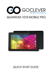 Goclever QUANTUM 1010 MOBILE PRO Schnellstartanleitung