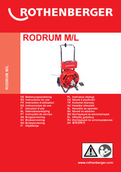 Rothenberger RODRUM L Bedienungsanleitung