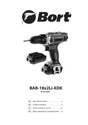 Bort BAB-18x2Li-XDK Bedienungsanleitung