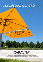 CARAVITA AMALFI DUO-QUADRO Montage- Und Bedienungsanleitung
