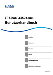 Epson ET-5800 series Benutzerhandbuch
