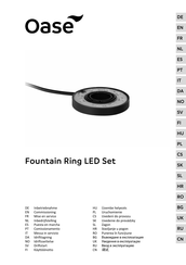 Oase Fountain Ring LED Set Inbetriebnahme
