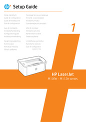 HP LaserJet M109e-Serie Installations-Handbuch