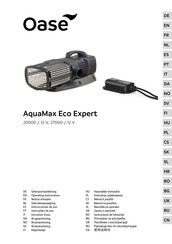 Oase AquaMax 20000 Gebrauchsanleitung