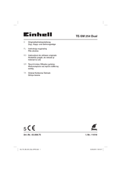 EINHELL TE-SM 254 Dual Originalbetriebsanleitung