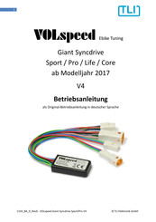 VOLspeed Giant Syncdrive Life Betriebsanleitung
