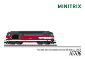 Märklin MINITRIX BB67613 SNCF Bedienungsanleitung
