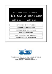 Samo KUMA Angolare WE245 Montageanleitung