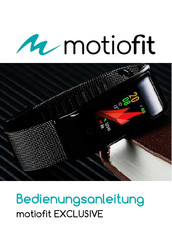 motiofit EXCLUSIVE Bedienungsanleitung
