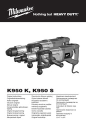 Milwaukee K950 S Originalbetriebsanleitung