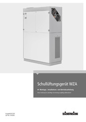 Kampmann WZA Montage-, Installations- Und Betriebsanleitung