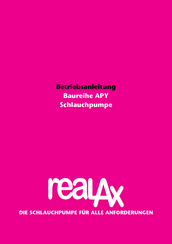 Realax APY 8.0 Betriebsanleitung
