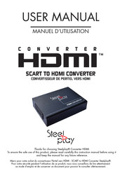 steelplay SCART Bedienungsanleitung