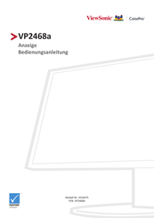 ViewSonic ColorPro VS16475 Bedienungsanleitung